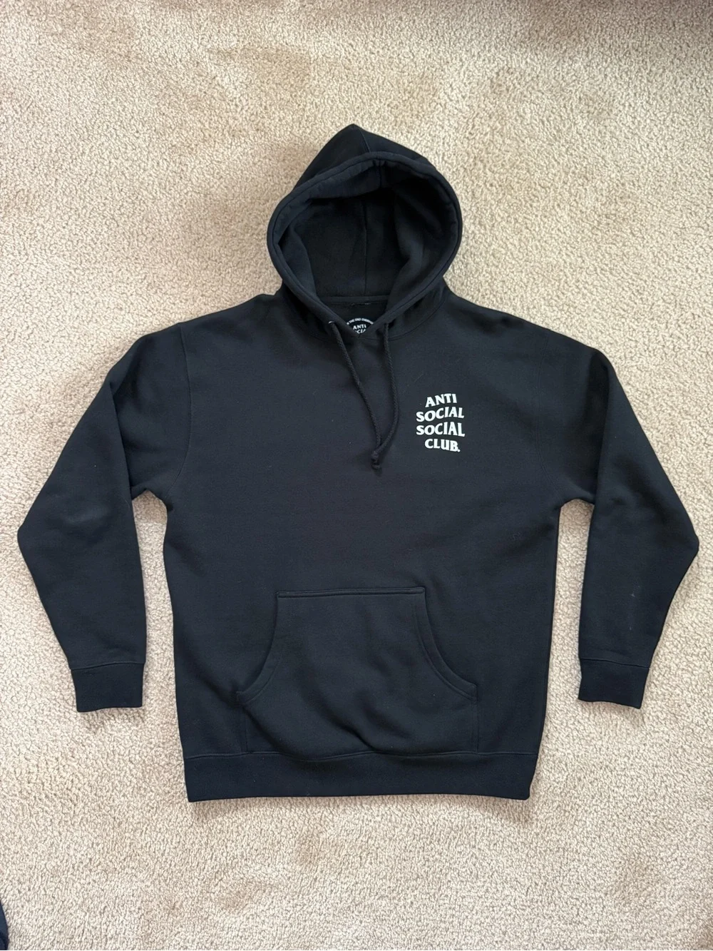 Anti Social Social Club Mind Games Black Hoodie